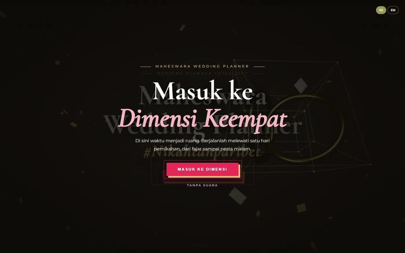 The Enter the Fourth Dimension gate on the Maheswara website